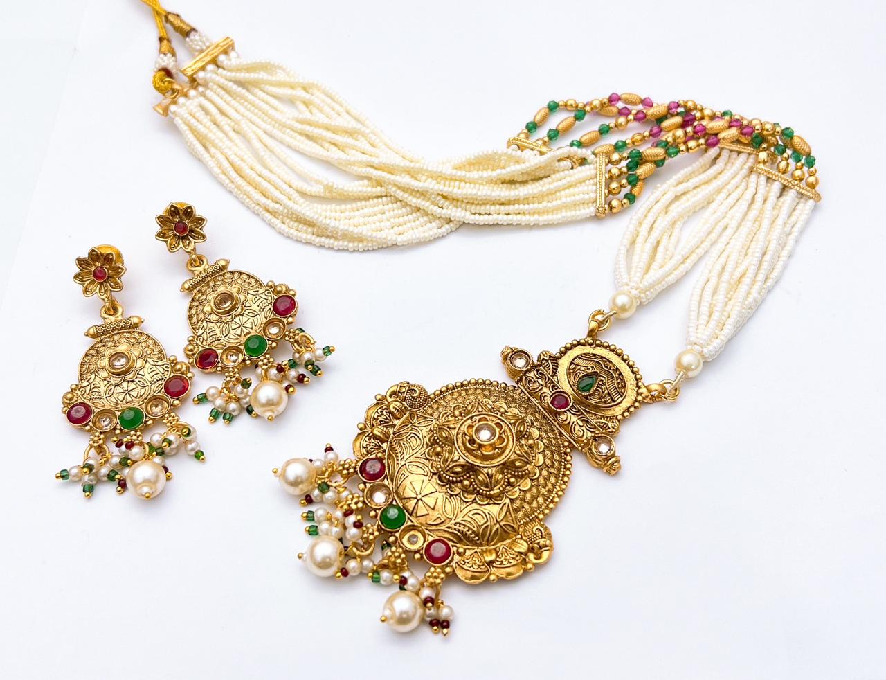 Rajwari mala set