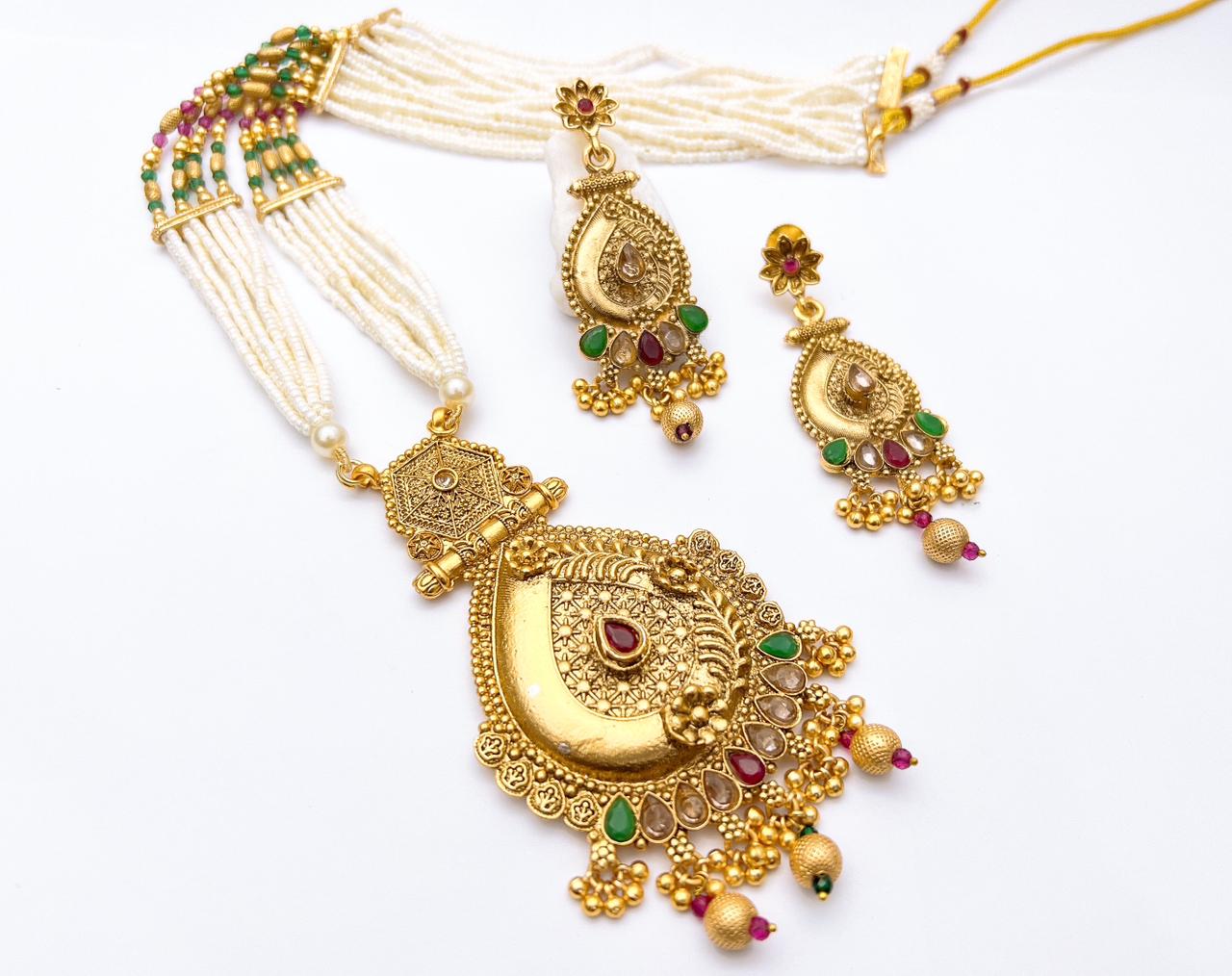 Rajwari mala set