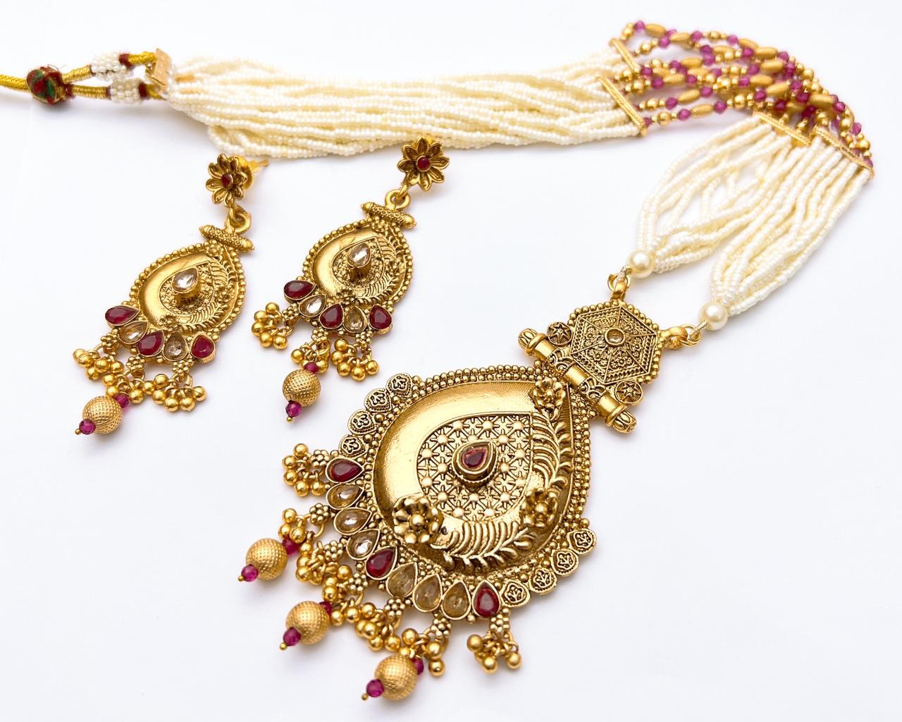 Rajwari mala set