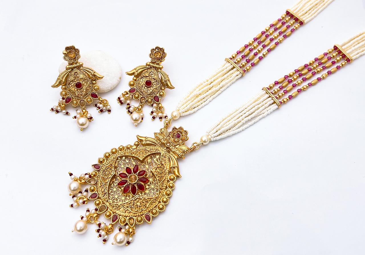 Rajwari mala set