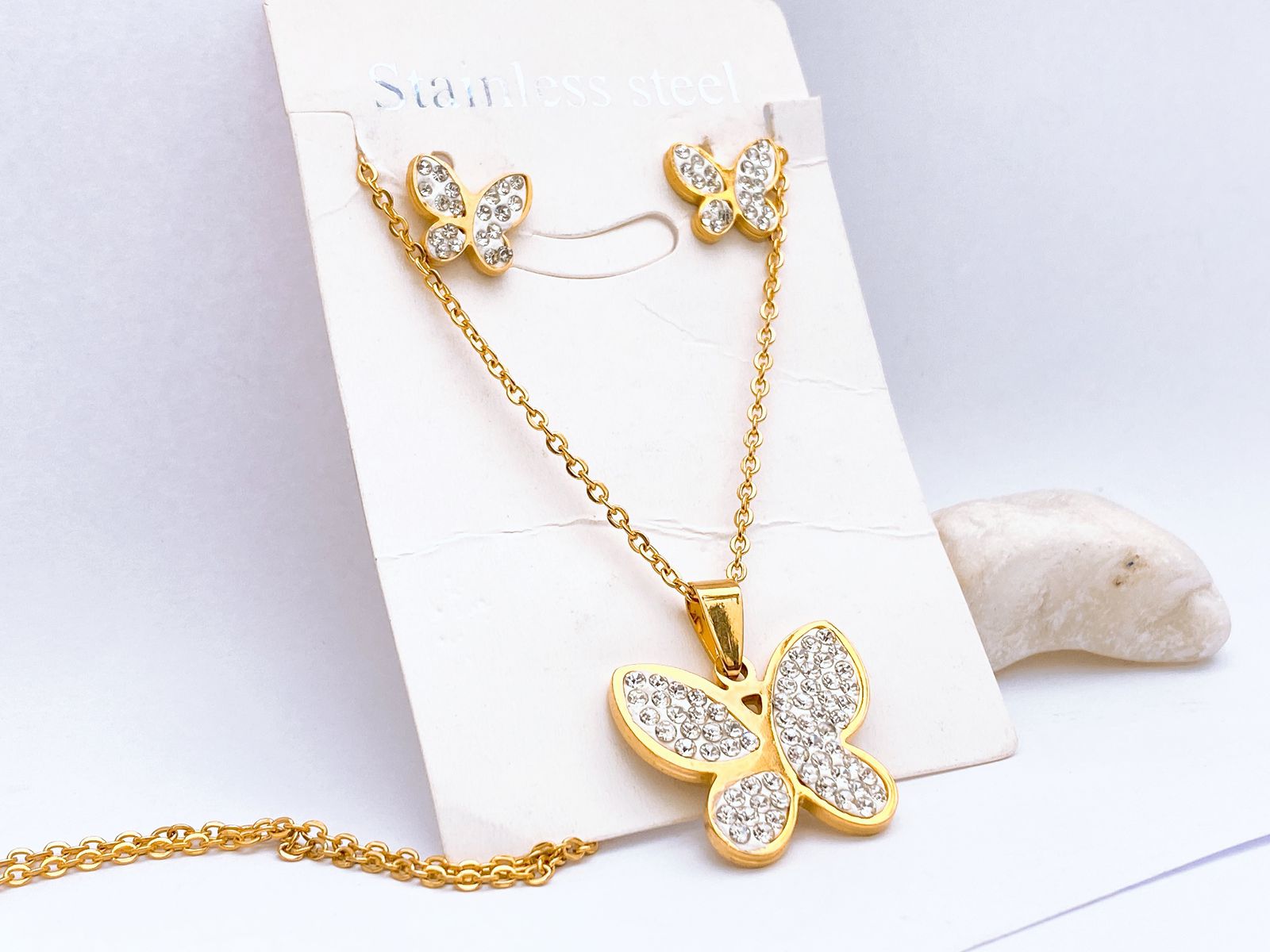 Stainless Steel Locket set