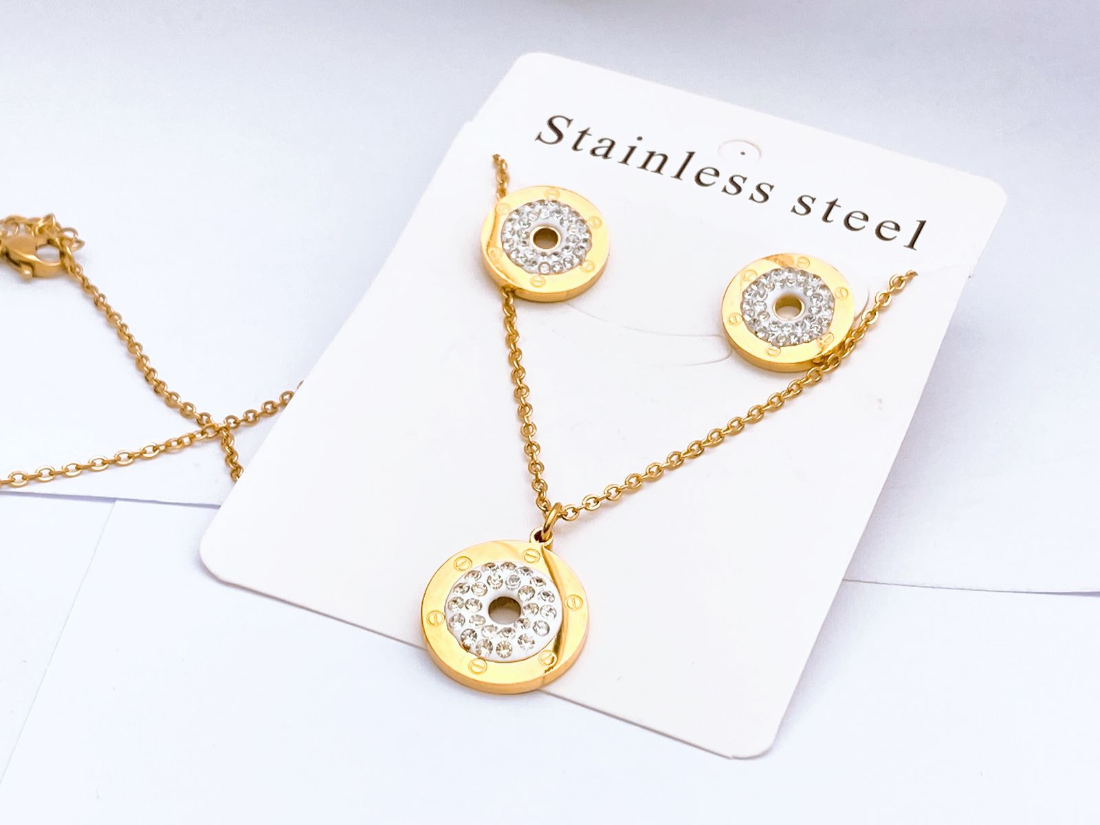 Stainless Steel Locket set