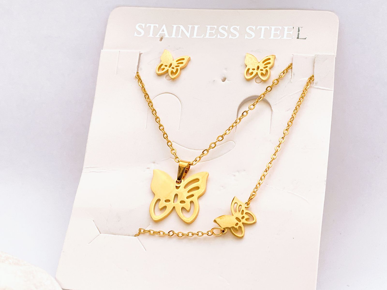Stainless Steel Locket set