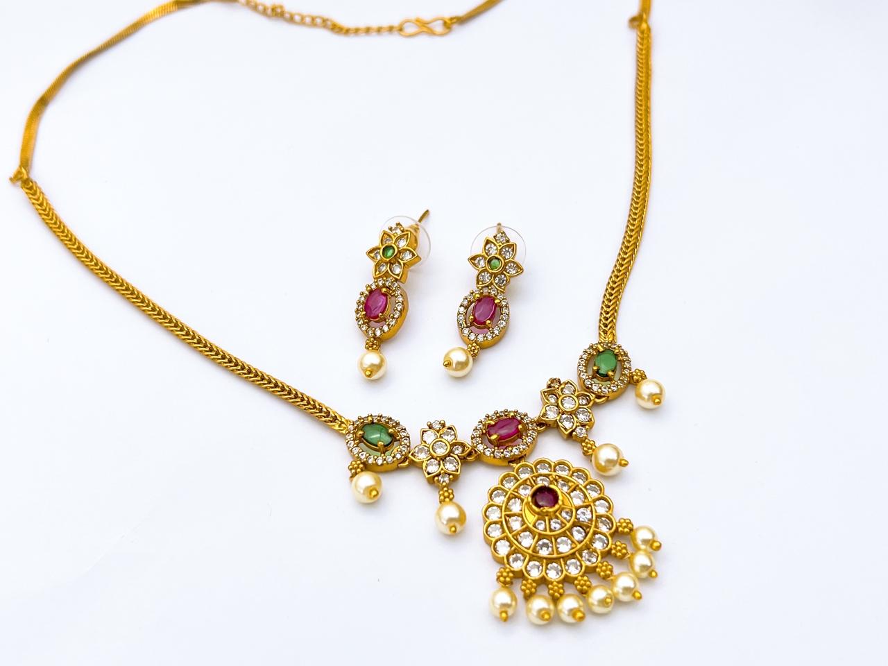 South indian necklace set