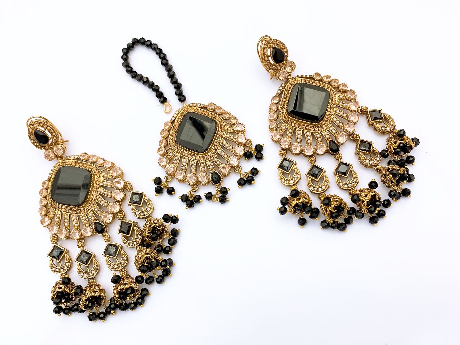 Earrings With Bindiya