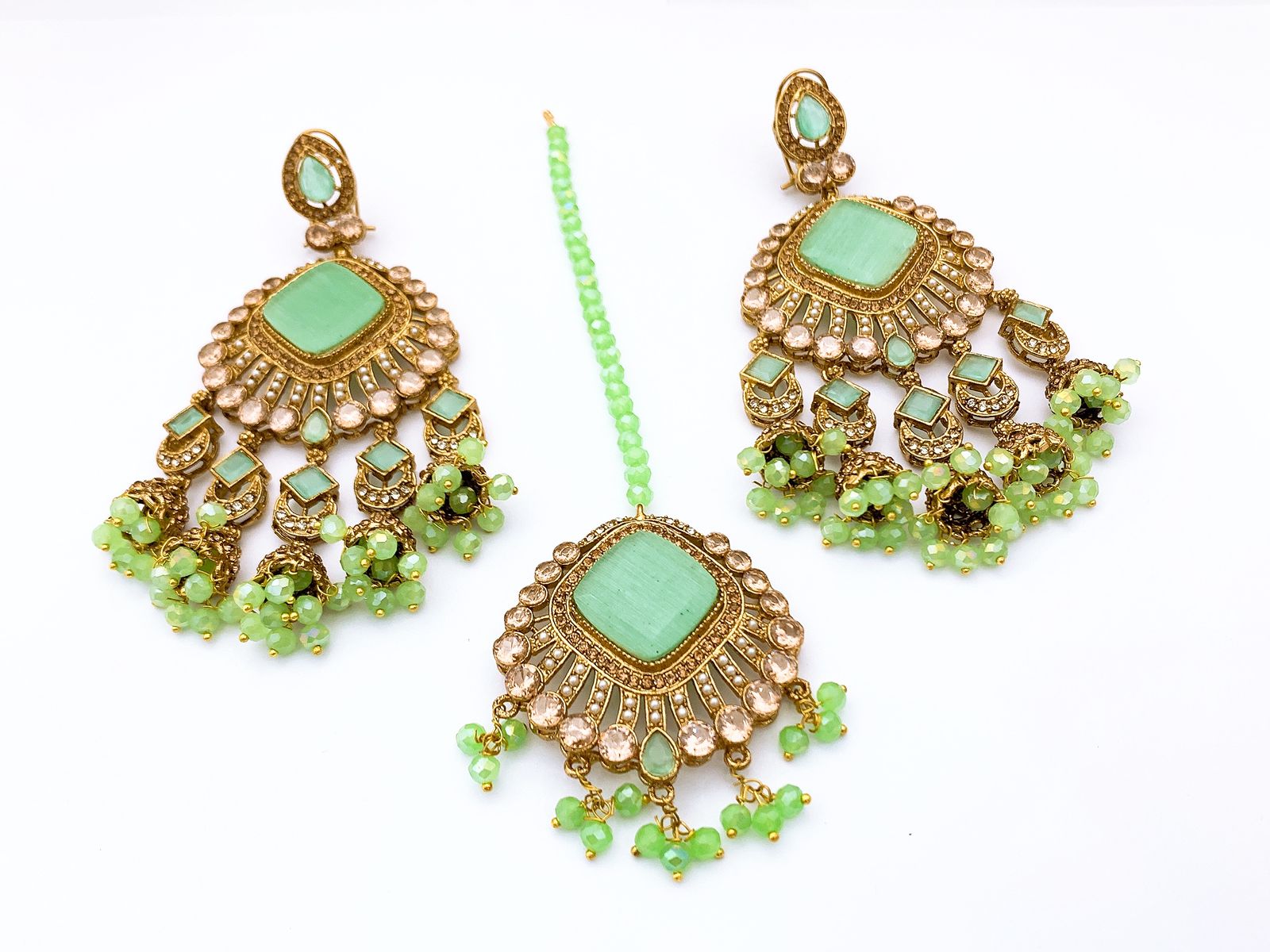 Earrings With Bindiya