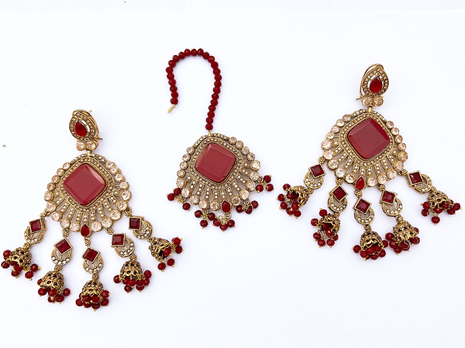 Earrings With Bindiya