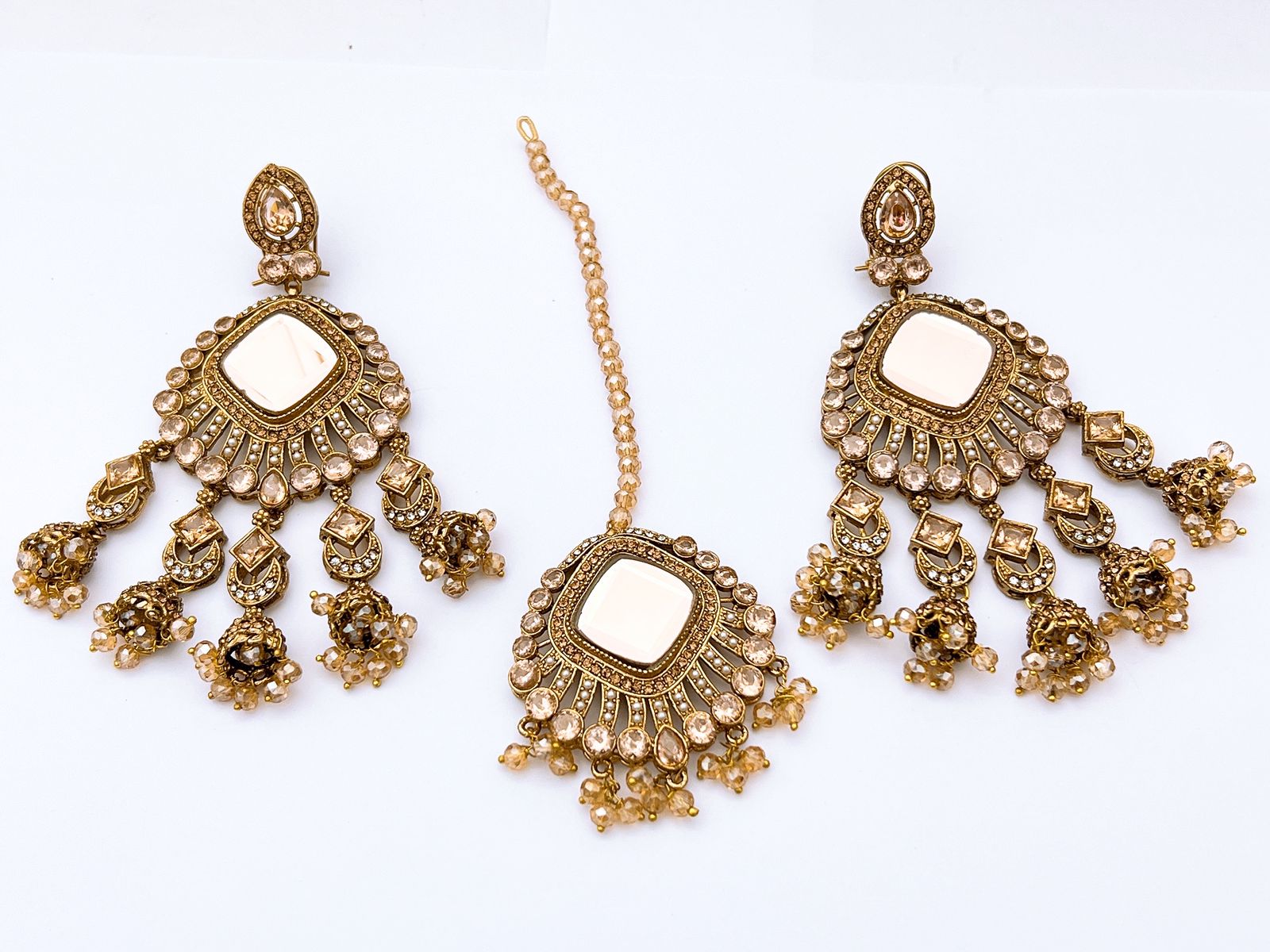 Earrings With Bindiya