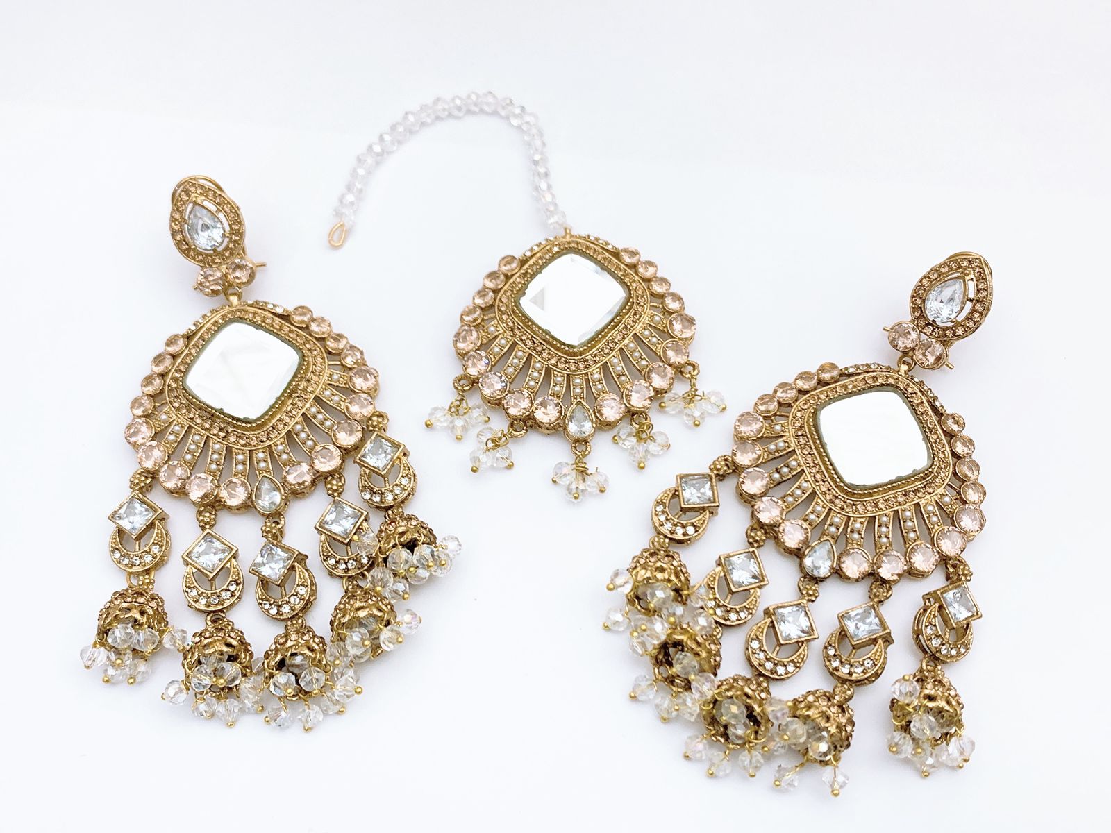 Earrings With Bindiya