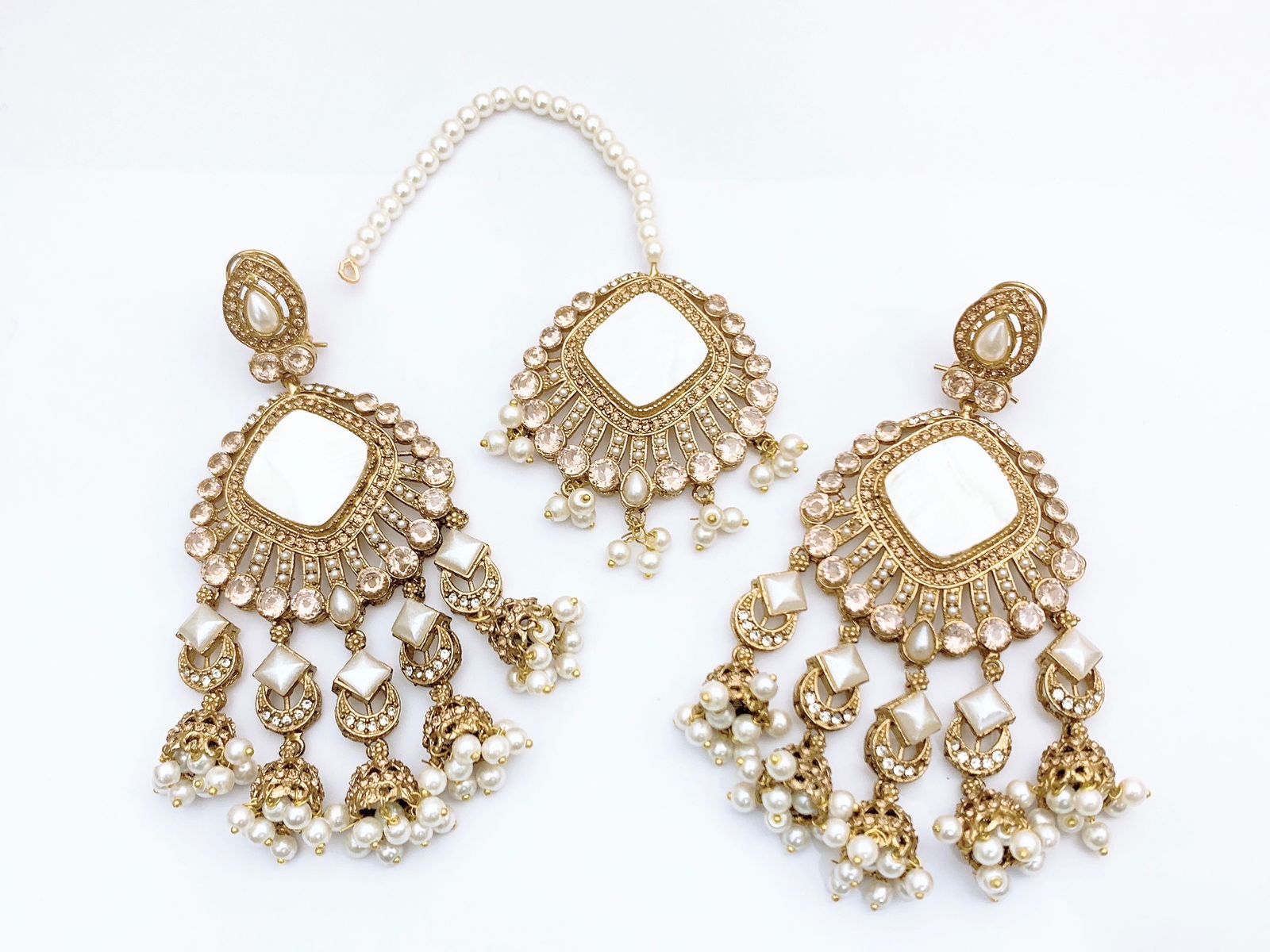 Earrings With Bindiya