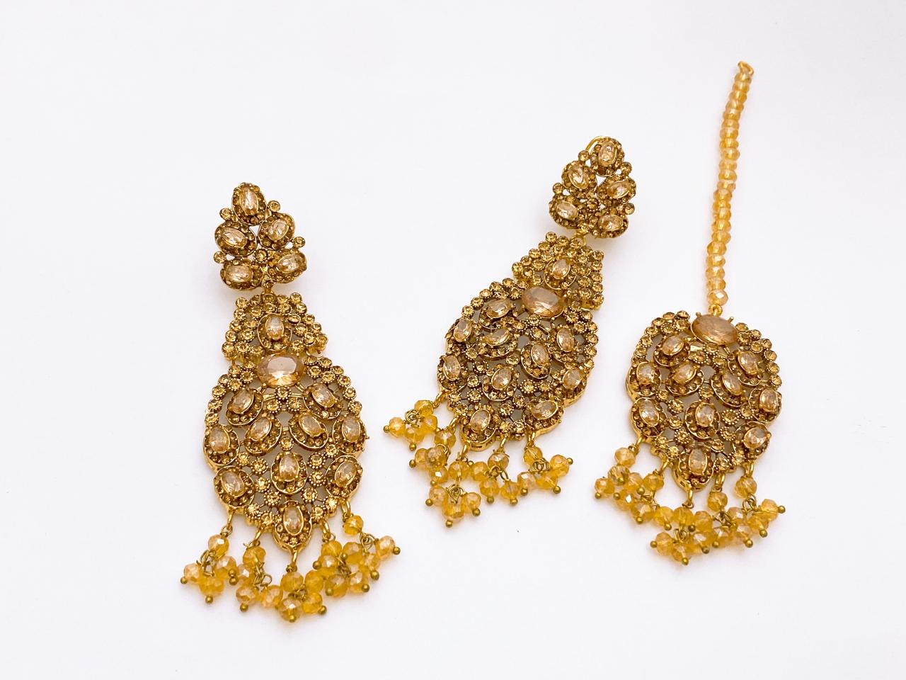 Earrings With Bindiya